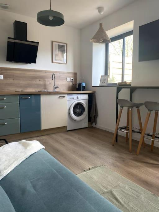 Entre Ville Et Campagne Appartement Cosy Avec Parking Et Terrasse Wood Coutiches Экстерьер фото
